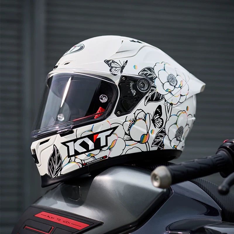 Carbon Fiber Lightweight Motorcycle Helmet - HOT KYT ST Karbon Fiber Motosiklet