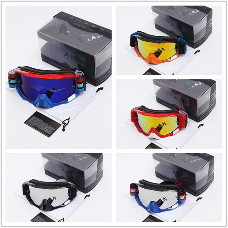 Off Road Motocross Helmet Goggles Set - 1 takım motokros gözlük kombinasyonu dağ
