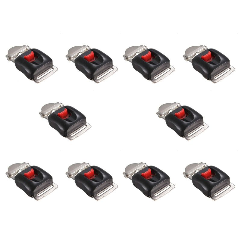 Quick Release Buckle Motorcycle Helmet - AB56-10X Evrensel Motosiklet Kaskı Klips Kayışı