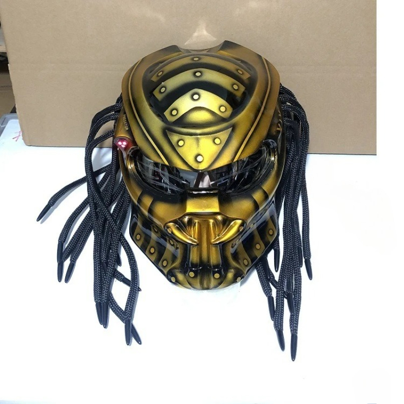 Custom Predator Motorcycle Helmet - HOT Racing Predator Karbon Fiber Tam
