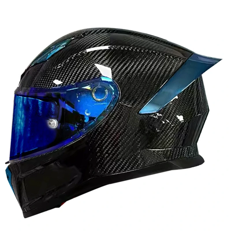 Carbon Fiber Lightweight Motorcycle Helmet - Yüksek Performanslı Yarış Gelişmiş Güvenlikli Hafif