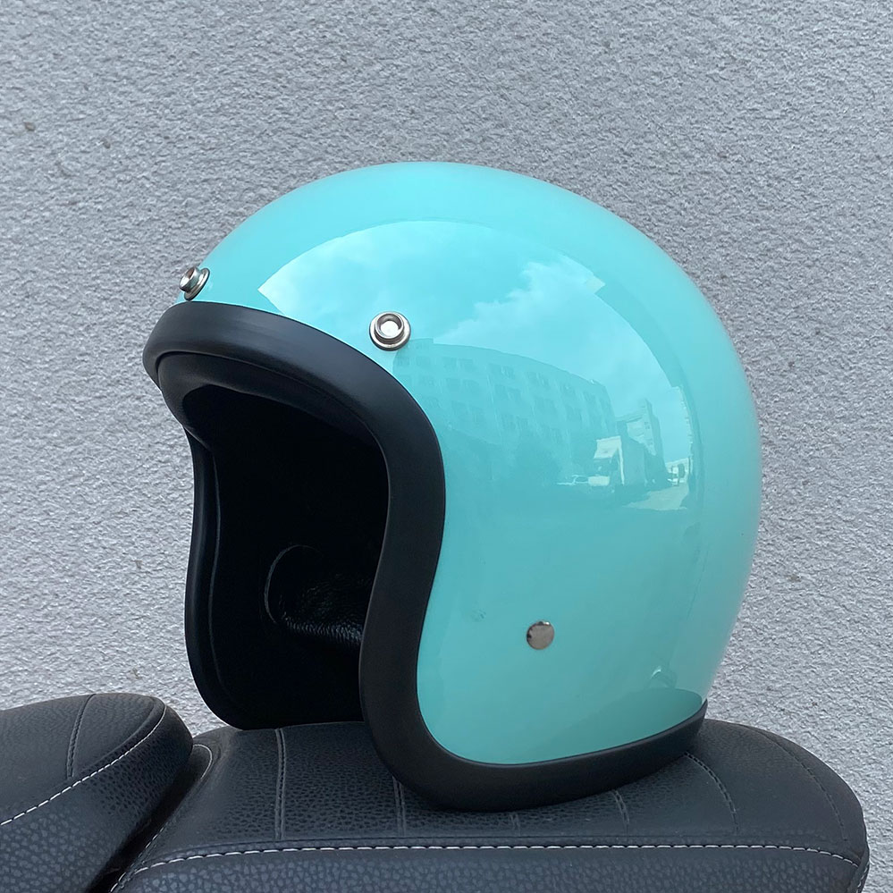 Vintage Open Face Retro Helmet - TT&COCASCOS Motosiklet Kaskı Jet Vintage 500TX