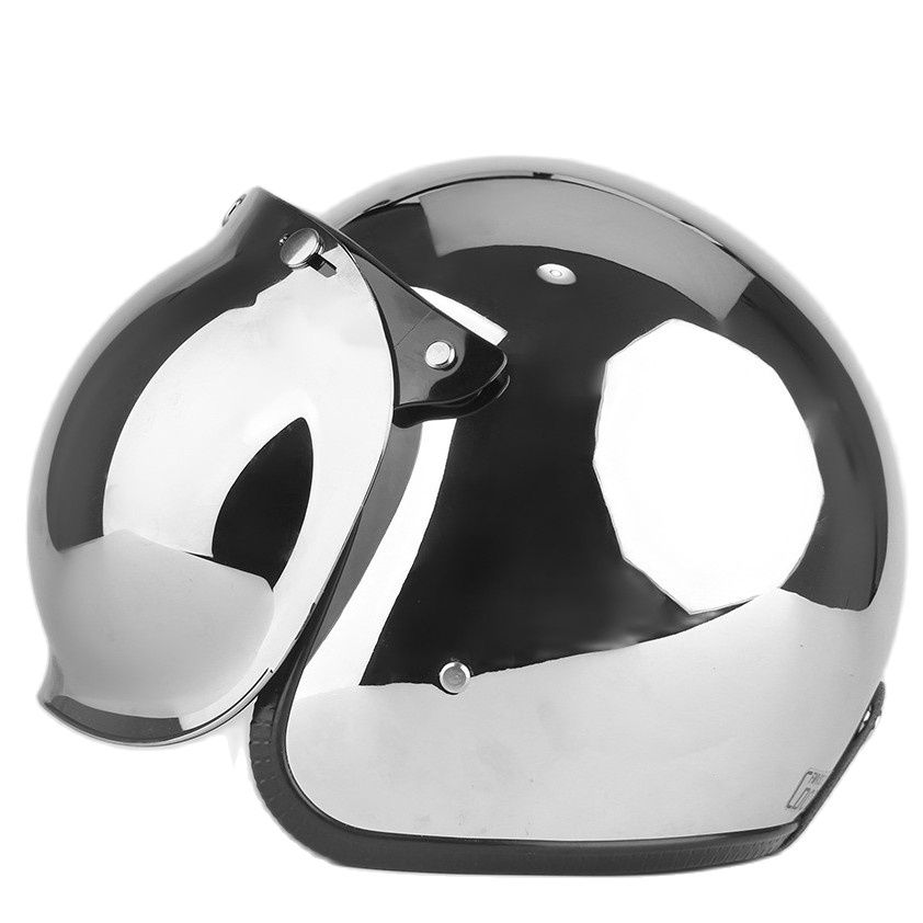 Vintage Open Face Retro Helmet - Açık yüz motosiklet Kask bağbozumu Kask