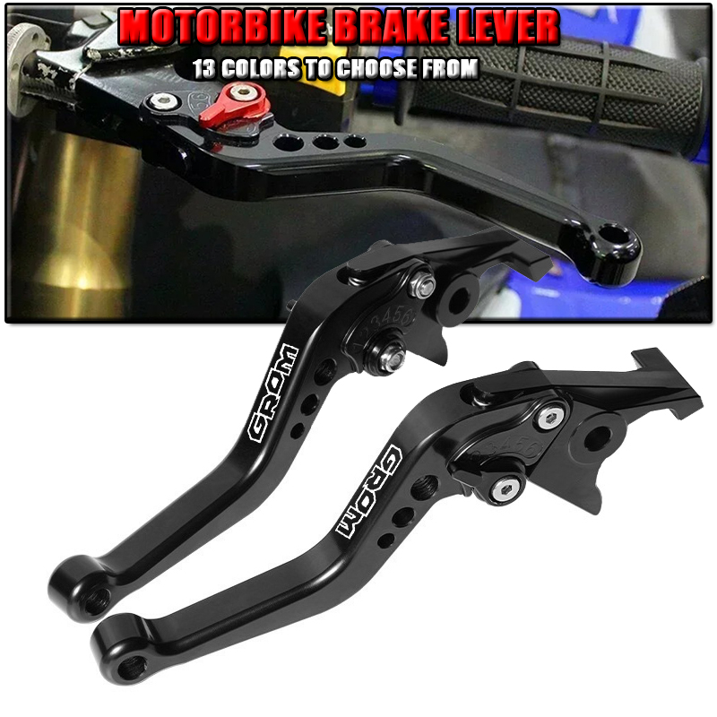 Cnc Aluminum Adjustable Brake Clutch Levers - GROM MSX 125 MSX125 2014-2017 Motosiklet