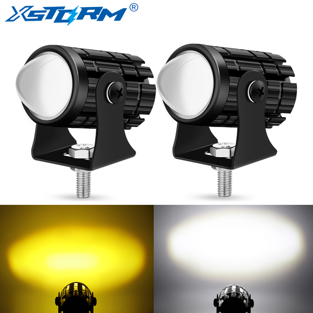Universal Motorcycle Led Headlight Projector - Evrensel motosiklet LED far projektör Lens
