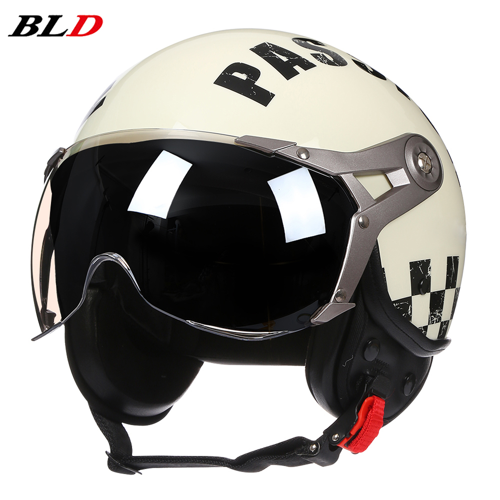 Retro 3/4 Açık Yüz Kask Vintag - Vintage Open Face Retro Helmet incelemesi ve fiyatı