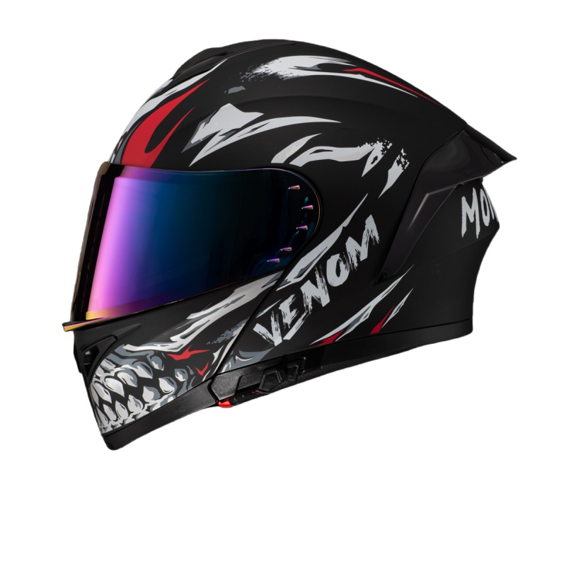 DOT Onaylı Çift Vizörlü Motosi - Dual Visor Motorcycle Racing Helmet incelemesi ve fiyatı
