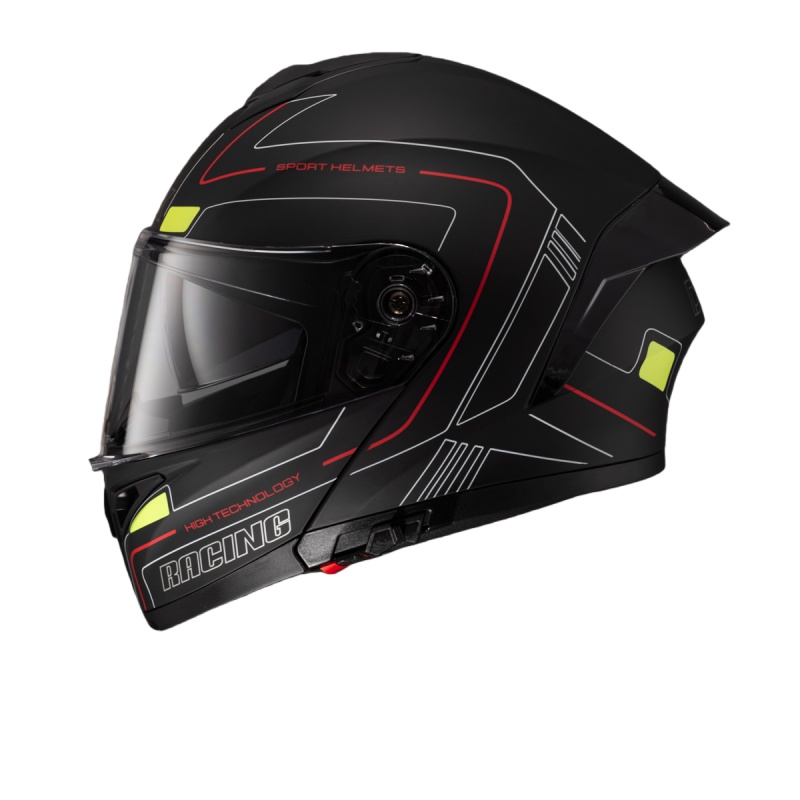 DOT Onaylı Çift Vizörlü Motosi - Dual Visor Motorcycle Racing Helmet incelemesi ve fiyatı