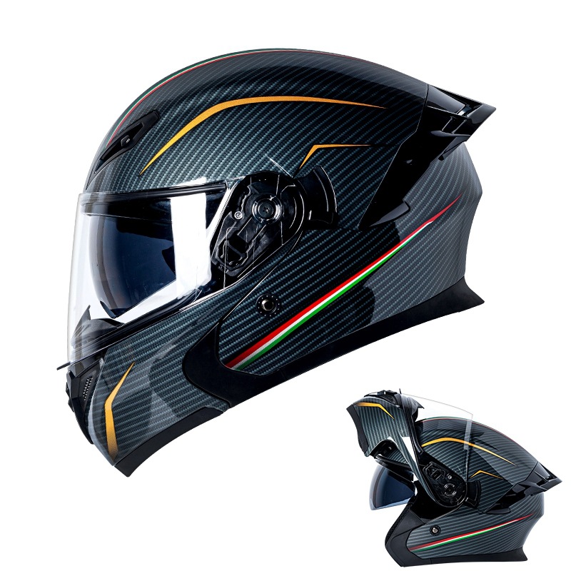 DOT Onaylı Motosiklet Kaskları - Modular Flip Up Motorcycle Helmet Dot Approved incelemesi ve fiyatı