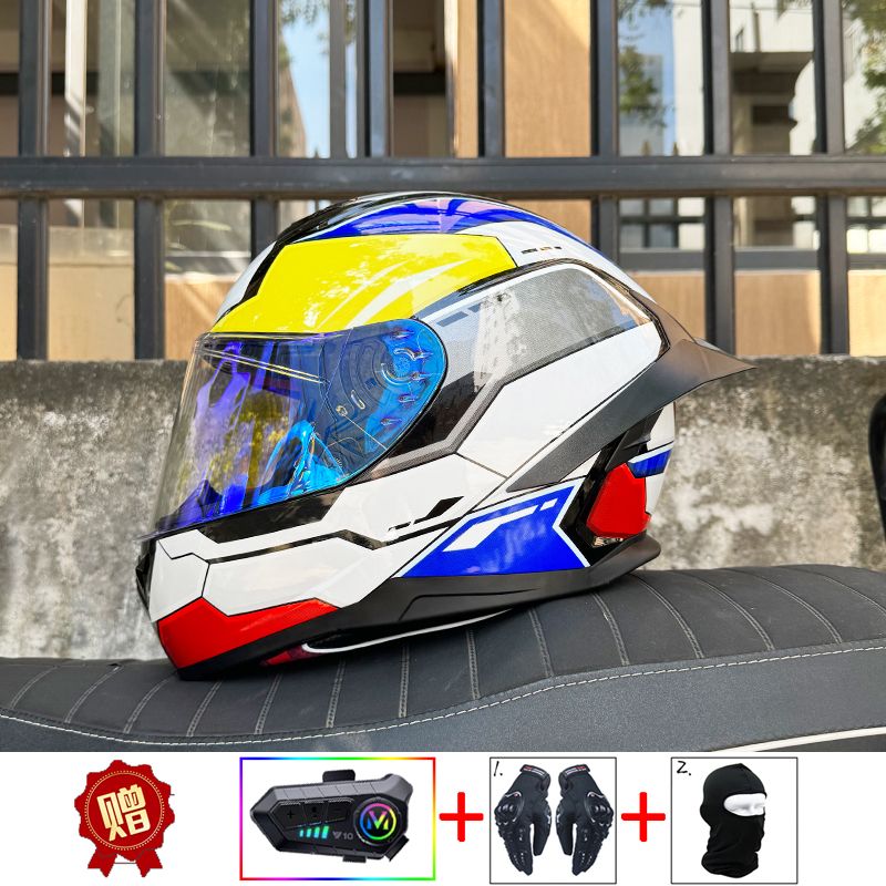 ORZ Motosiklet Bluetooth Kask  - Full Face Motorcycle Helmet With Bluetooth incelemesi ve fiyatı