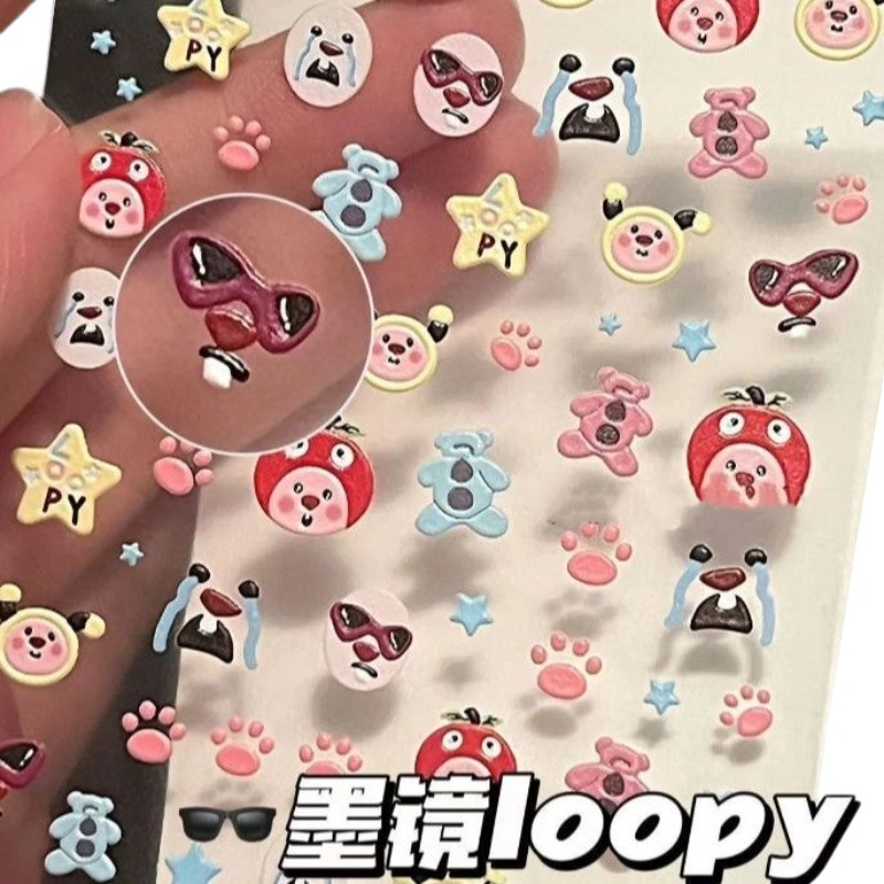 Loopy 3D kabartmalı çıkartma,  - Atv Parts incelemesi ve fiyatı