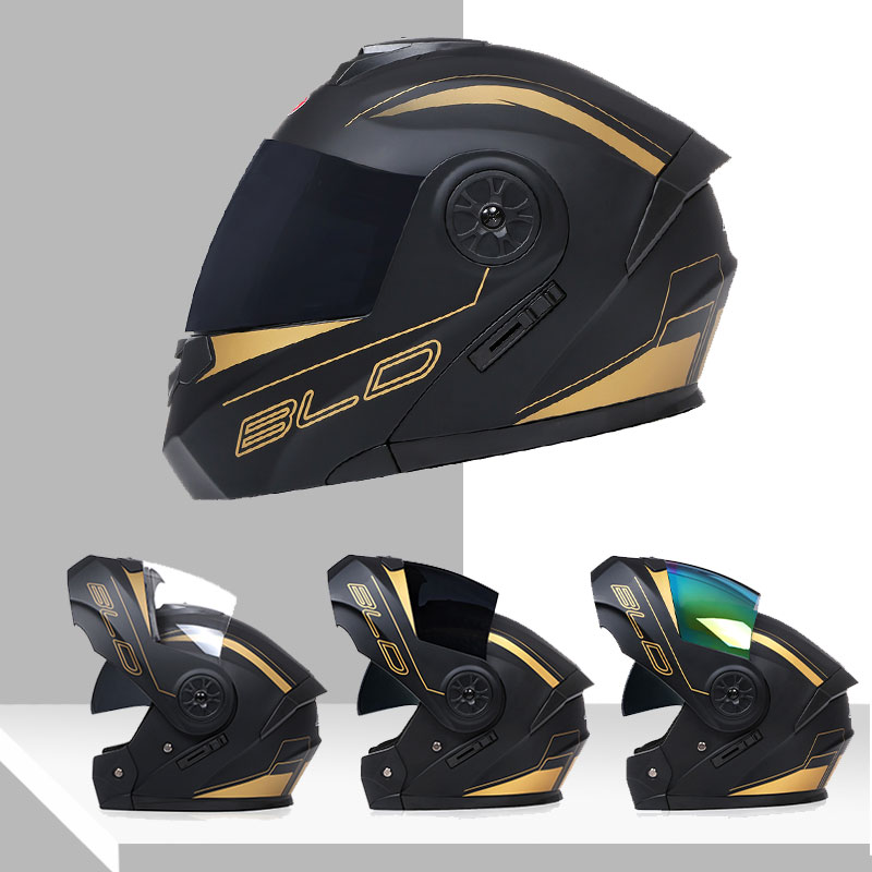 Çift Lensli Kask Modüler Moda  - Dual Visor Motorcycle Racing Helmet incelemesi ve fiyatı