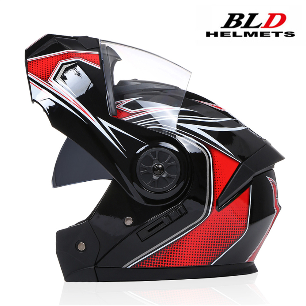 Çift Lensli Kask Modüler Moda  - Dual Visor Motorcycle Racing Helmet incelemesi ve fiyatı