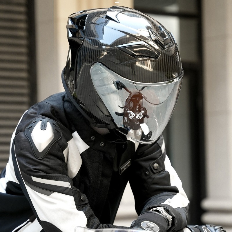 Karbon Fiber Motosiklet Kaskı  - Carbon Fiber Lightweight Motorcycle Helmet incelemesi ve fiyatı