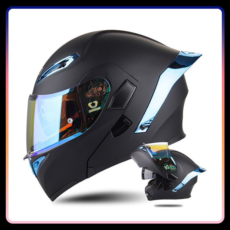 Dört Mevsim Evrensel Flip Up M - Dual Visor Motorcycle Racing Helmet incelemesi ve fiyatı