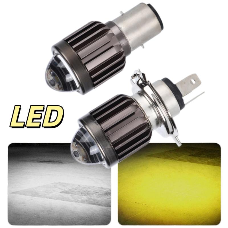 YENI 1 Adet Evrensel H4 BA20D  - Universal Motorcycle Led Headlight Projector incelemesi ve fiyatı