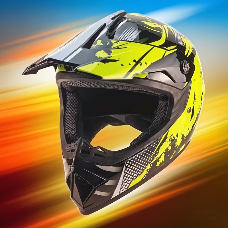 Kir Bisikleti Motokros Kask Se - Off Road Motocross Helmet Goggles Set incelemesi ve fiyatı