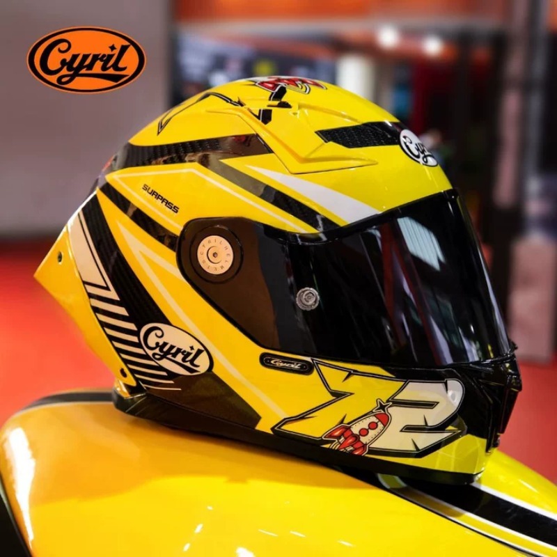 CYRIL Karbon Fiber Tam Yüz Mot - Carbon Fiber Lightweight Motorcycle Helmet incelemesi ve fiyatı