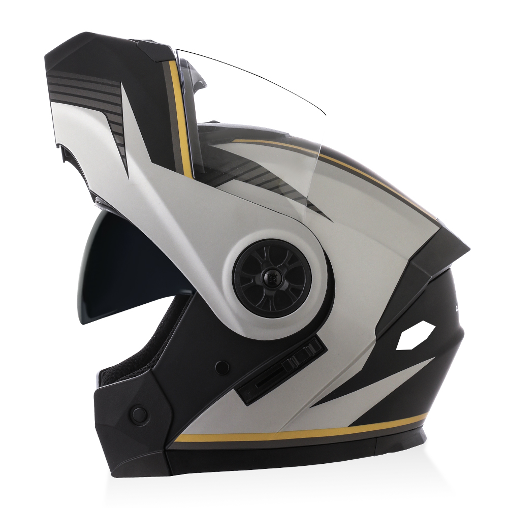 BLD Yeni Gelen Yüksek Kaliteli - Modular Flip Up Motorcycle Helmet Dot Approved incelemesi ve fiyatı