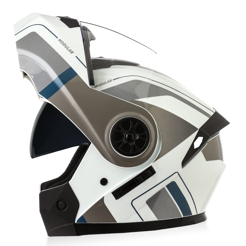 BLD Yeni Gelen Yüksek Kaliteli - Modular Flip Up Motorcycle Helmet Dot Approved incelemesi ve fiyatı