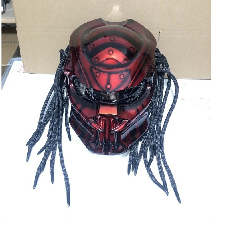 HOT Racing Predator Karbon Fib - Custom Predator Motorcycle Helmet incelemesi ve fiyatı