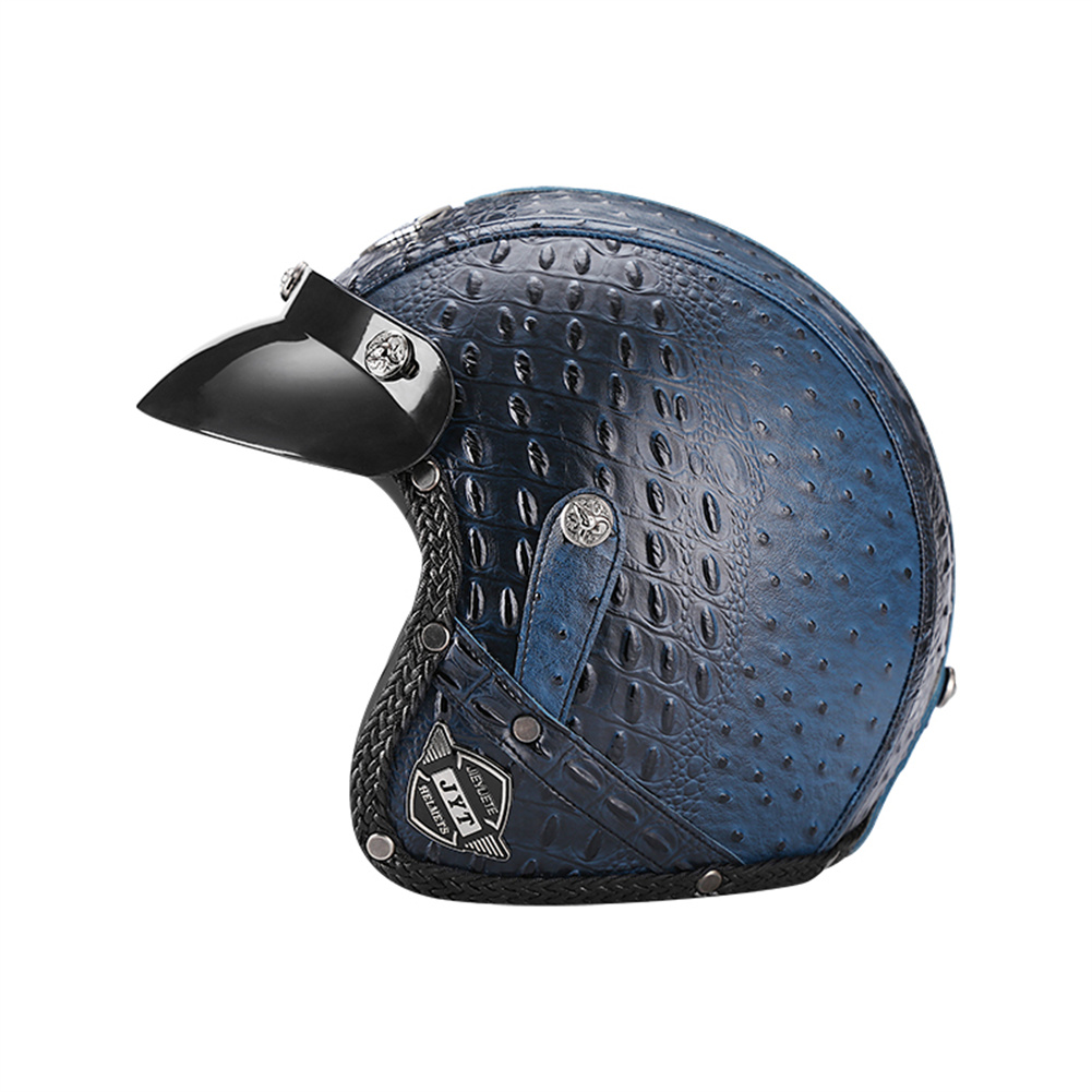 DOT 3/4 Açık Yüz Motosiklet Re - Vintage Open Face Retro Helmet incelemesi ve fiyatı