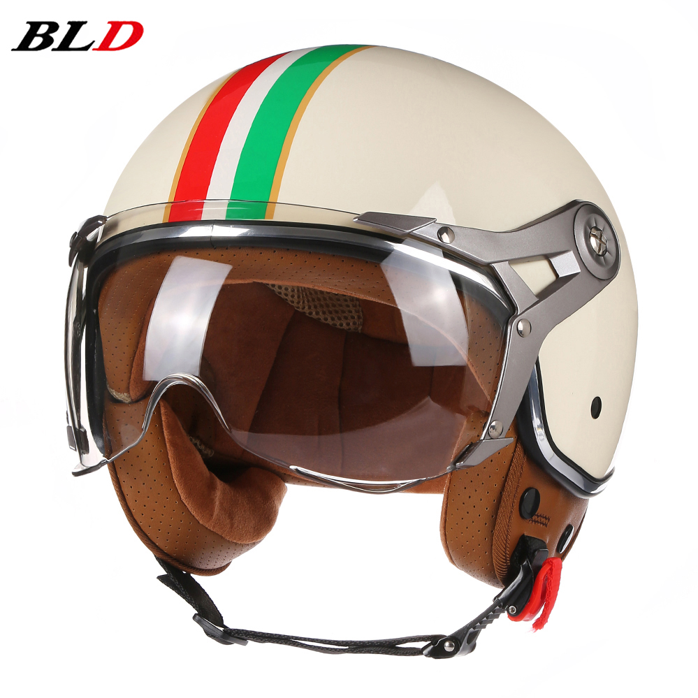 Vintage TT & COCASCOS Motosikl - Vintage Open Face Retro Helmet incelemesi ve fiyatı