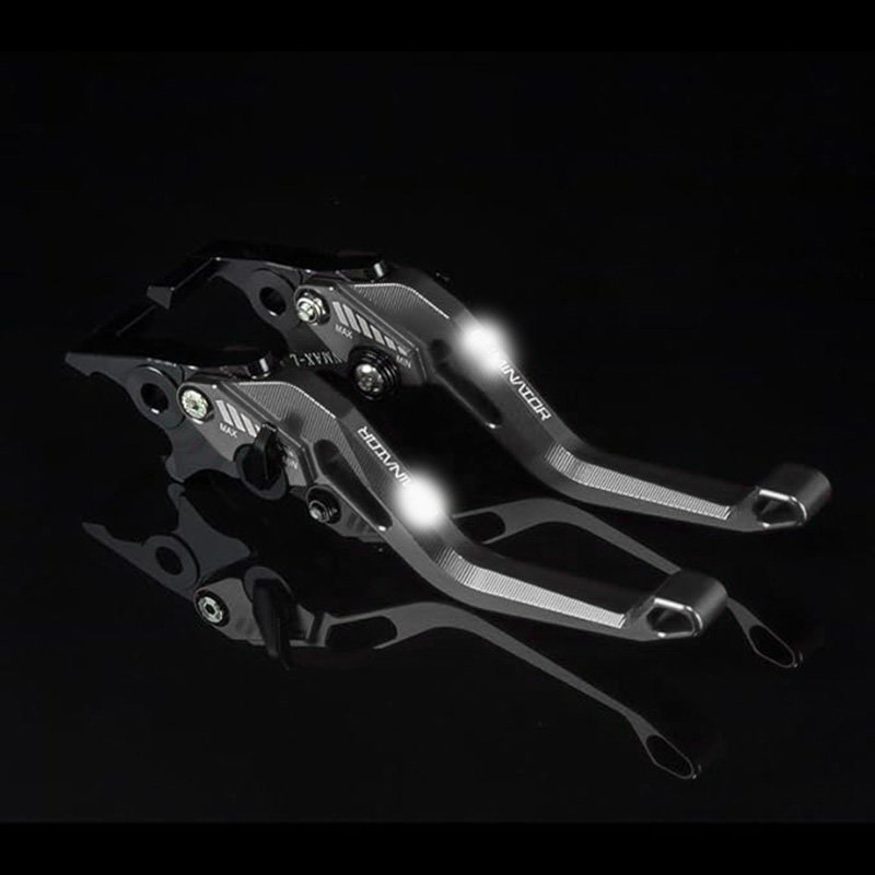 Kawasaki Eliminator 400 450 50 - Cnc Aluminum Adjustable Brake Clutch Levers incelemesi ve fiyatı