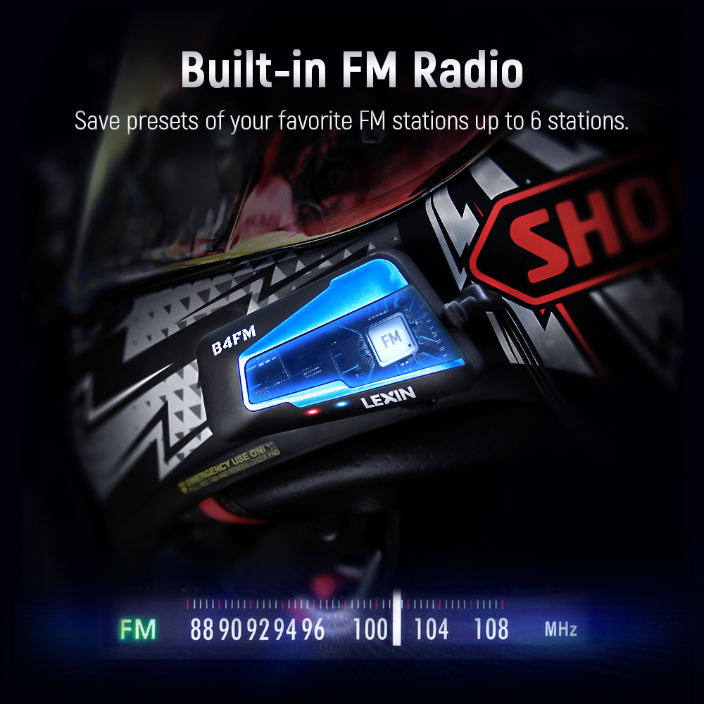 Lexin B4FM-X Bluetooth motosik - Full Face Motorcycle Helmet With Bluetooth incelemesi ve fiyatı