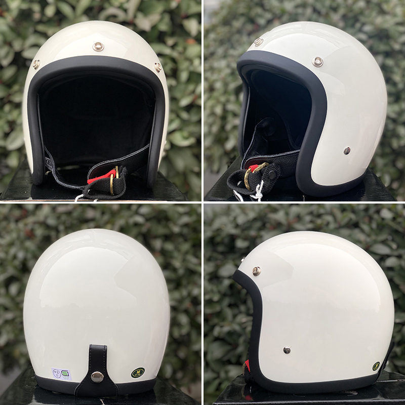 TT&COCASCOS Motosiklet Kaskı J - Vintage Open Face Retro Helmet incelemesi ve fiyatı