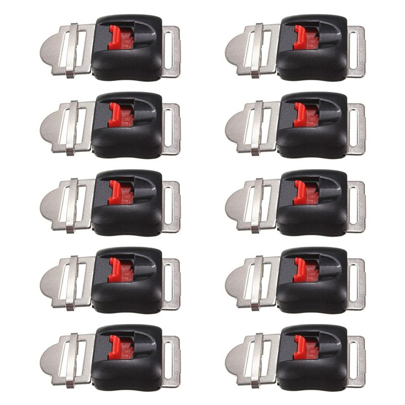 Güçlü 10 Adet Evrensel Motosik - Quick Release Buckle Motorcycle Helmet incelemesi ve fiyatı