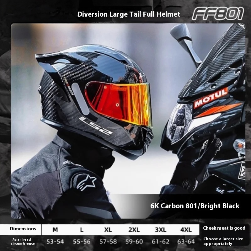 LS2 Karbon Fiber Tam Yüz Motos - Carbon Fiber Lightweight Motorcycle Helmet incelemesi ve fiyatı