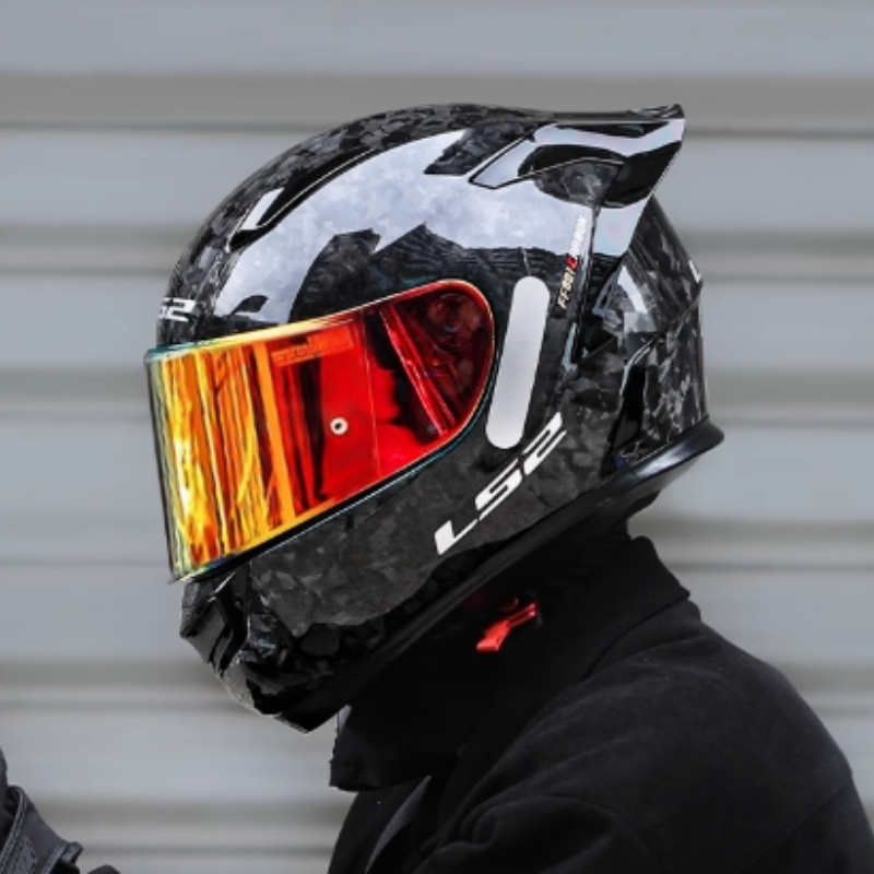LS2 Karbon Fiber Tam Yüz Motos - Carbon Fiber Lightweight Motorcycle Helmet incelemesi ve fiyatı