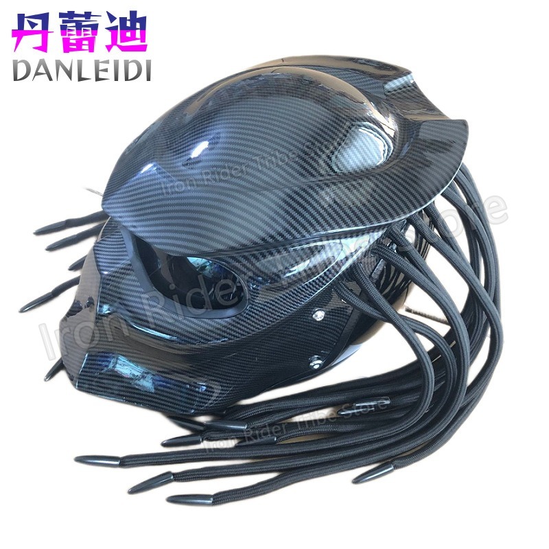 HOT Racing Predator Karbon Fib - Custom Predator Motorcycle Helmet incelemesi ve fiyatı