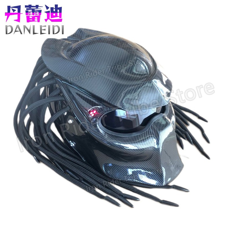 HOT Racing Predator Karbon Fib - Custom Predator Motorcycle Helmet incelemesi ve fiyatı