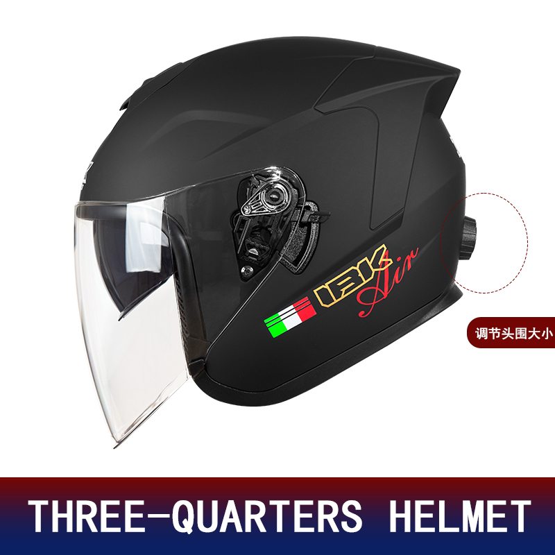 Çift Lensli 3/4 Yarım Yüz Moto - Motorcycle Helmet Inner Sun Visor Lens incelemesi ve fiyatı