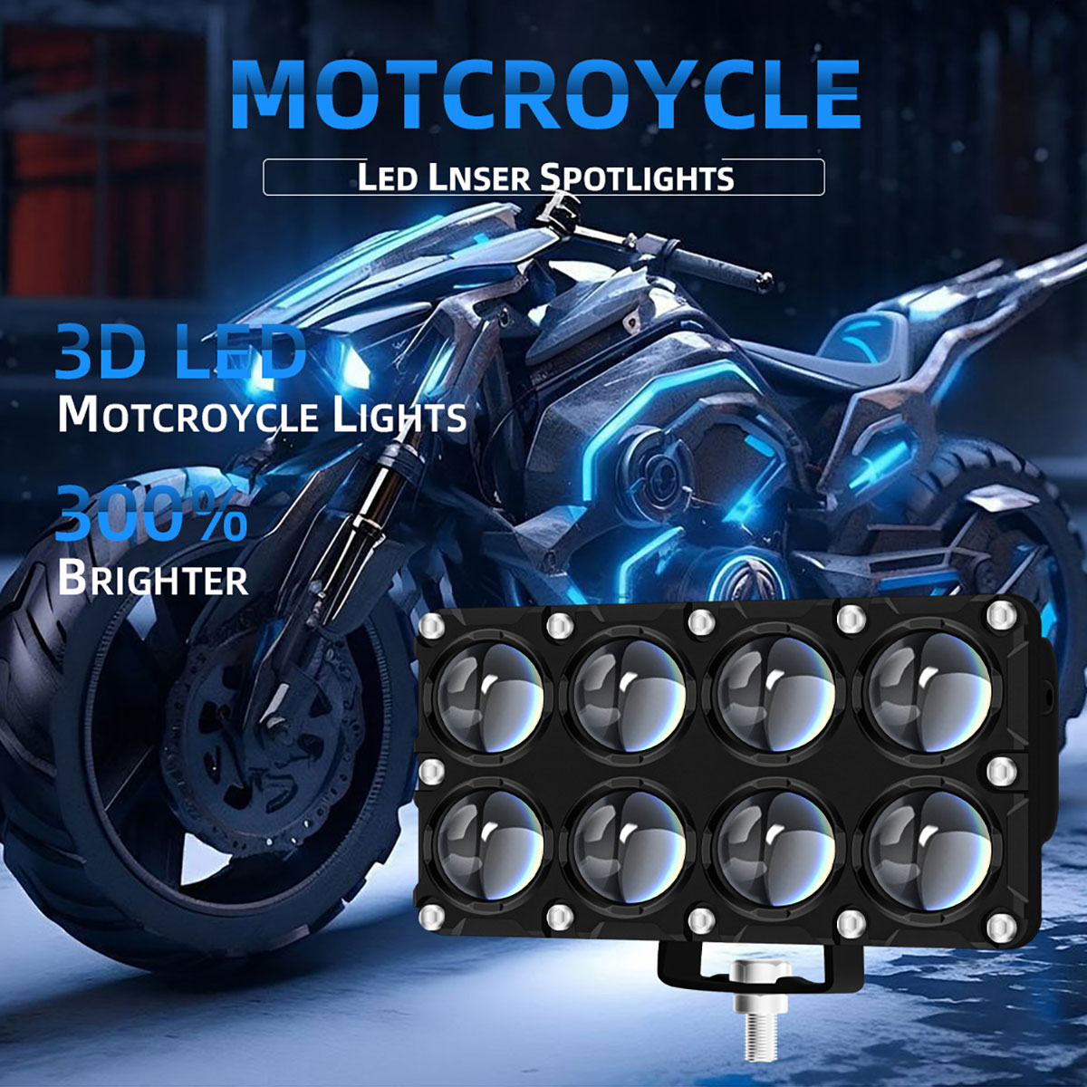 6/8/10 Lensli Yardımcı Motosik - Universal Motorcycle Led Headlight Projector incelemesi ve fiyatı