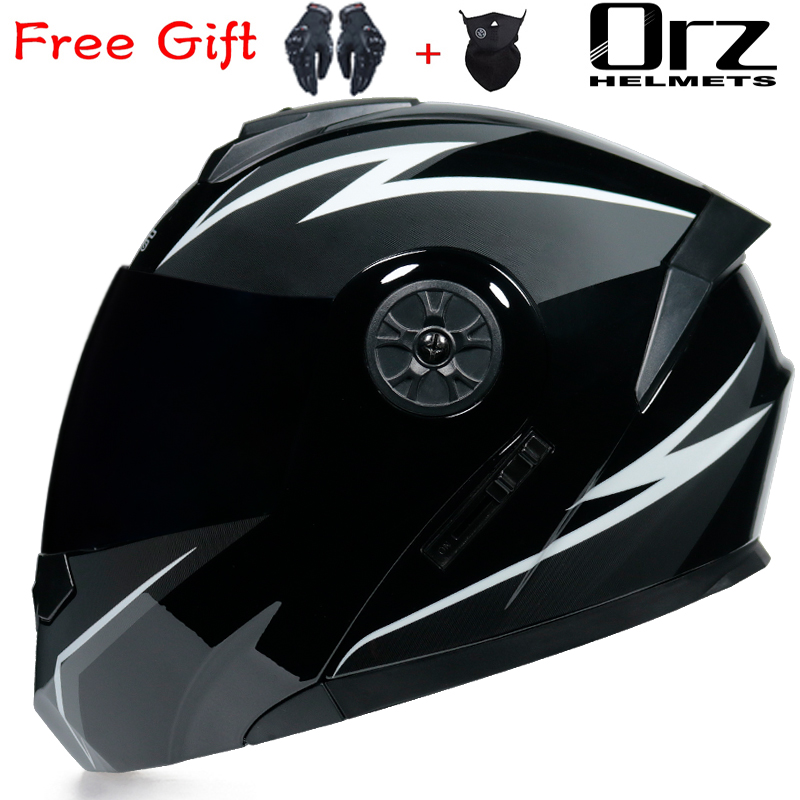 ORZ-161 Son Model DOT Onaylı G - Dual Visor Motorcycle Racing Helmet incelemesi ve fiyatı