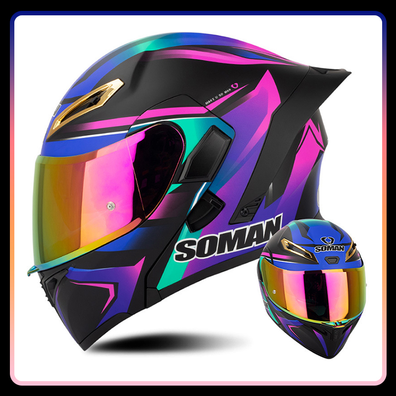 Erkekler kadınlar motosiklet k - Modular Flip Up Motorcycle Helmet Dot Approved incelemesi ve fiyatı