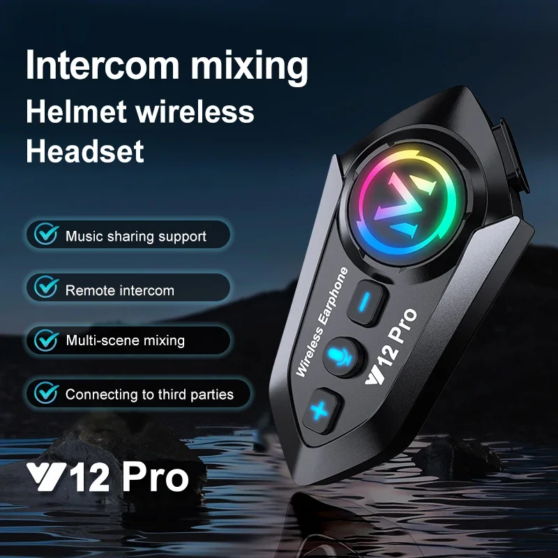 Y12 Pro Motosiklet Kaskı Bluet - Full Face Motorcycle Helmet With Bluetooth incelemesi ve fiyatı
