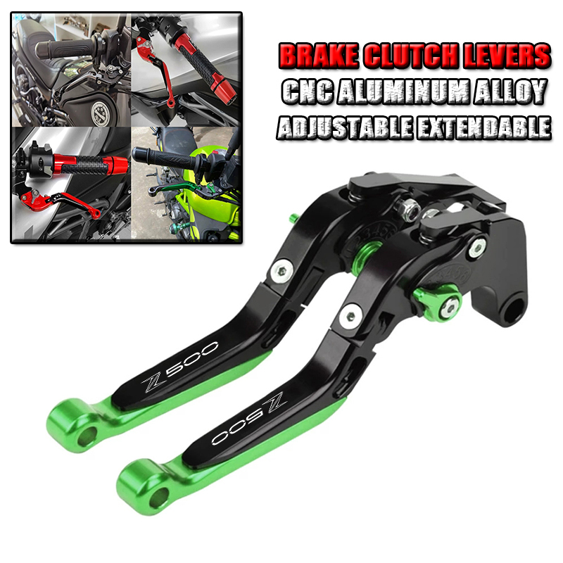 KAWASAKI Z500 Z 500 2025-2026  - Cnc Aluminum Adjustable Brake Clutch Levers incelemesi ve fiyatı