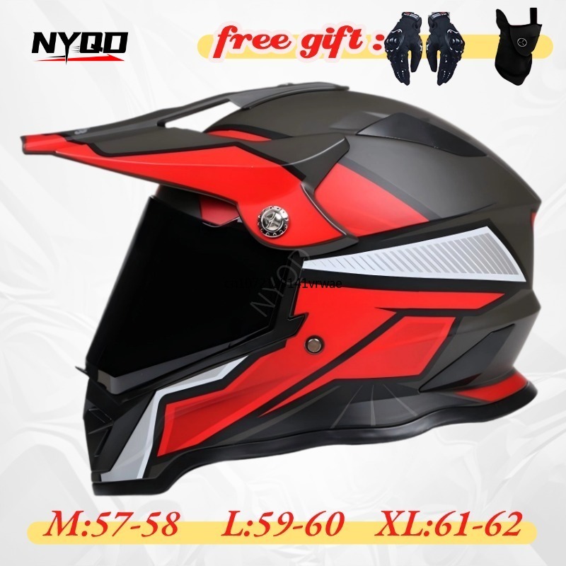 Motosiklet Kaskı Çift Vizörlü  - Modular Flip Up Motorcycle Helmet Dot Approved incelemesi ve fiyatı