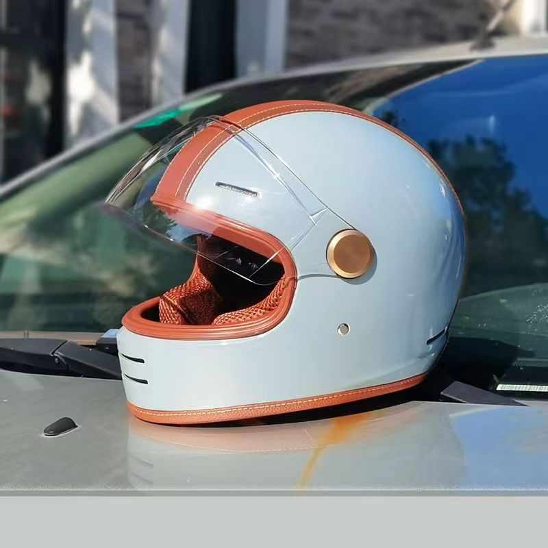 Vintage Casque Motosiklet Kask - Vintage Open Face Retro Helmet incelemesi ve fiyatı