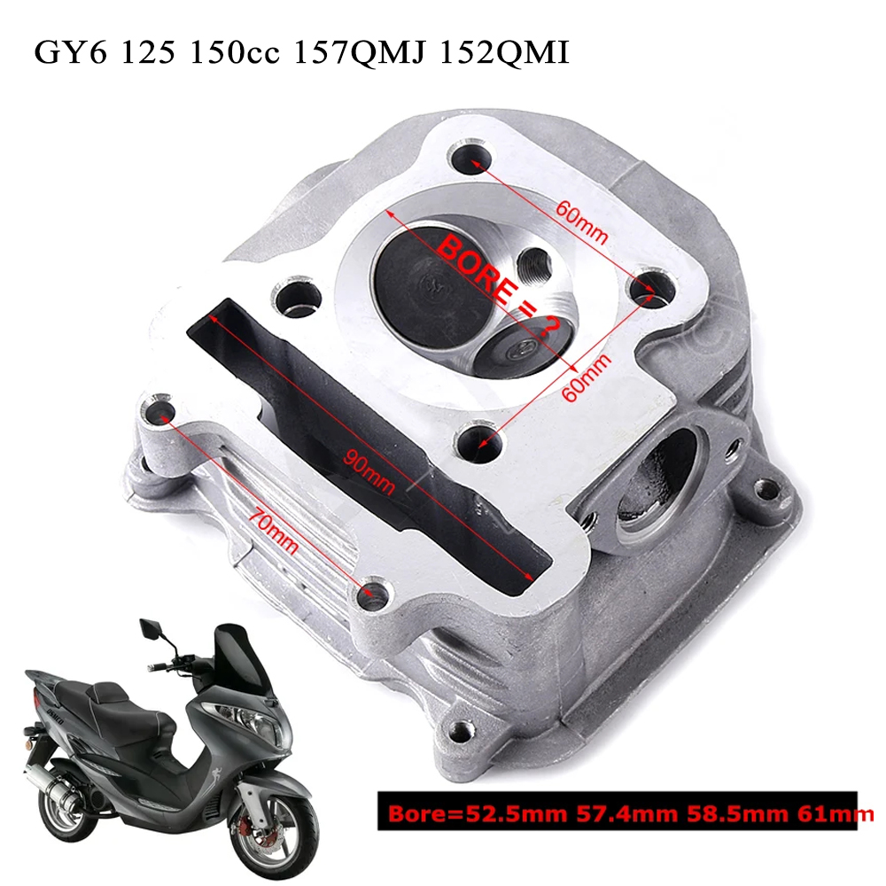GY6 silindir kafası motosiklet - Scooter Parts incelemesi ve fiyatı