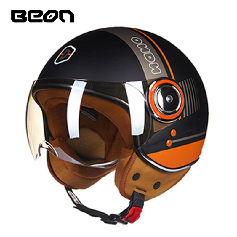 Capacete BEON 110B Açık Yüz Mo - Vintage Open Face Retro Helmet incelemesi ve fiyatı