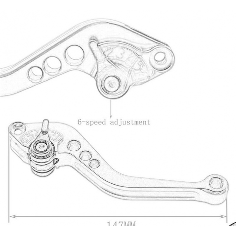 BMW S1000RR S1000 RR S 1000 RR - Cnc Aluminum Adjustable Brake Clutch Levers incelemesi ve fiyatı