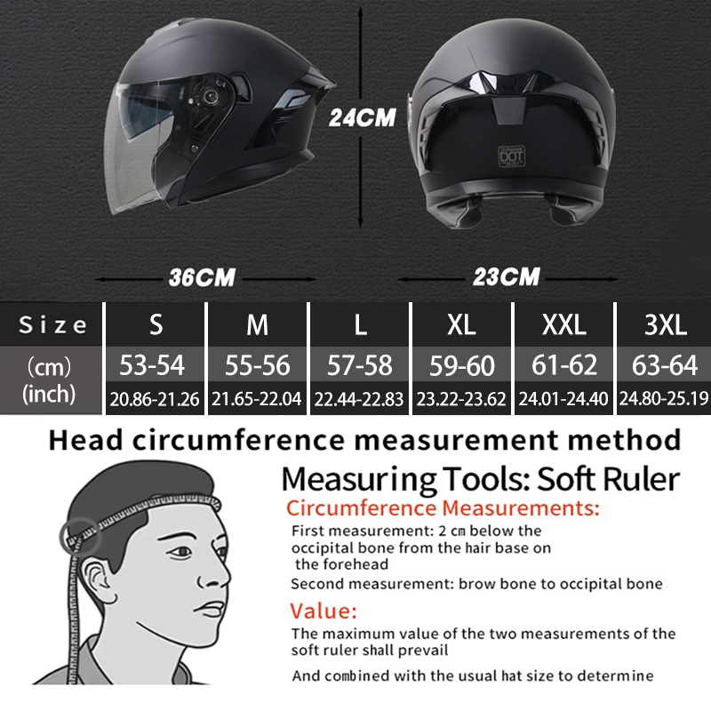 715-Motosiklet Çift Vizörlü Aç - Dual Visor Motorcycle Racing Helmet incelemesi ve fiyatı