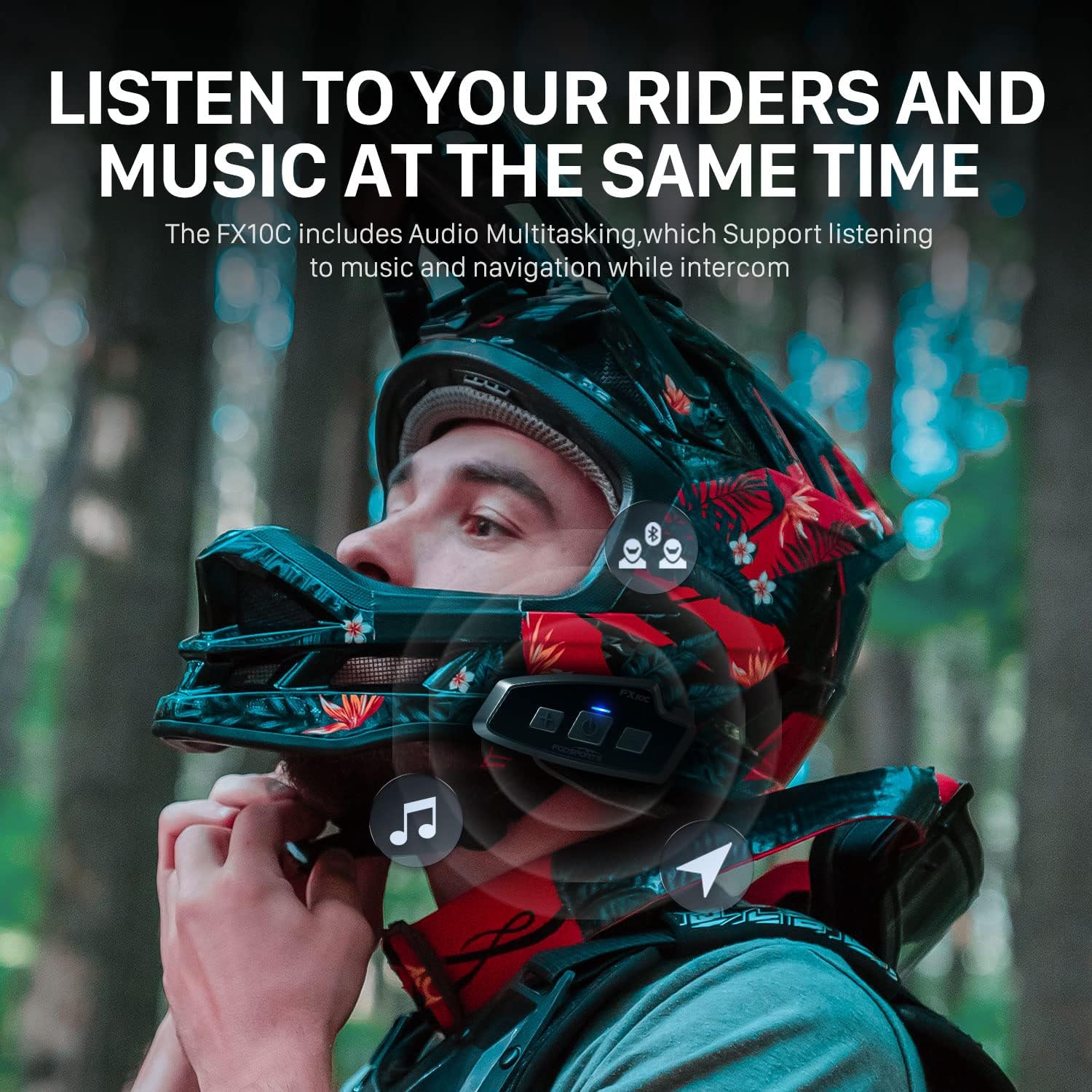 Fodsports FX 10C Motosiklet Ör - Universal Motorcycle Helmet Intercom Headset incelemesi ve fiyatı